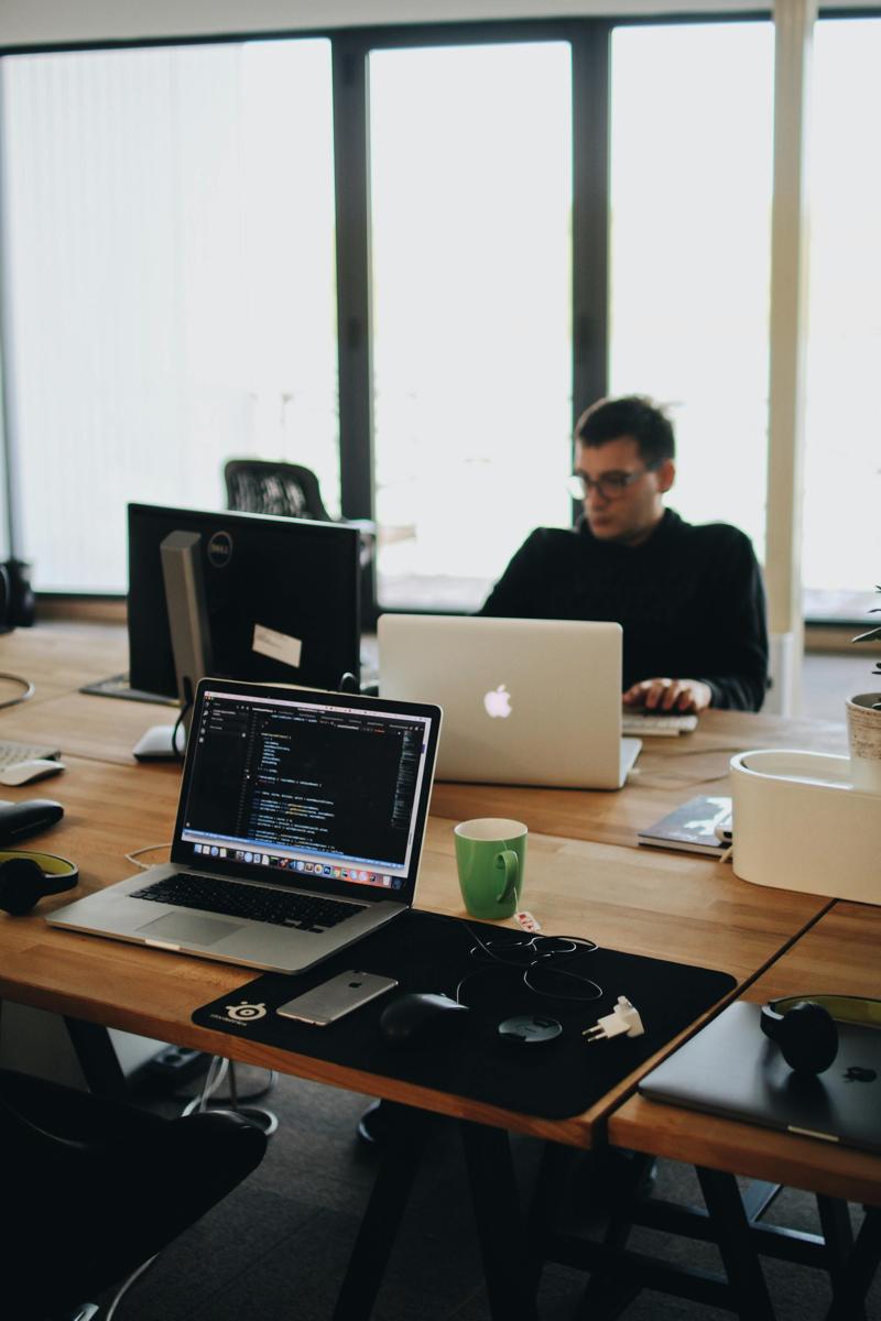 coding person