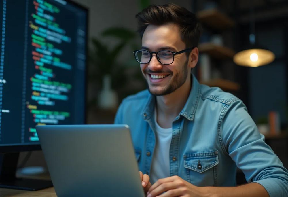 happy coder